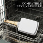 GiPP Tamagoyaki Poêle à omelette japonaise à induction - 18 x 13 cm - Revêtement anti-adhésif en granit - Sans PFOS/PFOA - Petit