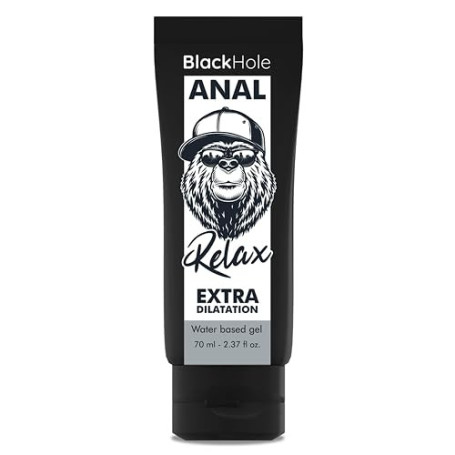 Black Hole - Lubrifiant gel à base d'eau dilatation anal 70ml