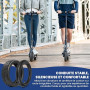ANSENI Pneu et Chambre à air 8,5 pouces, Roue 50/75-6.1, Pneu 8 1/2X2 Pour Trottinette Electrique Xiaomi M365/pro/pro2/1s/essent