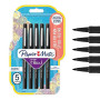 Paper Mate Flair Stylos feutres | Feutres de coloriage sans fuite à pointe moyenne (0,7 mm) | Encre noire | Idéal pour écrirescr