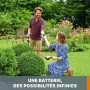 WORX - Batterie Powershare Pro Haute capacité - 20V - 8Ah - WA3648 (avec indicateur de Niveau de Charge, Compatible avec Tous Le