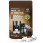 40 Pastilles de nettoyage pour Jura, Krups, Melitta, Delonghi, Siemens, Philips, Bosch, Tassimo, Nespresso, Sage, Senseo machine