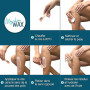 My Skin WAX - Perles de Cire à épiler sans Bande, 400g, Hypoallergénique, Cire d'Épilation en Douceur sans Rougeurs, Spéciale po