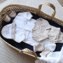 KINOUSSES - Kit Naissance Bébé Velours – Ensemble Naissance Nouveau-né Mixte Fille & Garçon – Coffret Vêtements Bébé