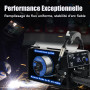HARUKIKU Fil Fourré Sans Gaz 0,8 mm Poids net 0.9KG- Bobine E71T-GS pour Poste à Souder MIG, Soudage Semi-Auto Polyvalent (Acier