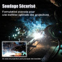HARUKIKU Fil Fourré Sans Gaz 1,0 mm Poids net 0.9KG - Bobine E71T-GS pour Poste à Souder MIG, Soudage Semi-Auto Polyvalent (Acie