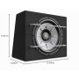 JBL Stage 1200B Subwoofer caisson de basse voiture - 1000 Watt Harman Kardon - 12'' (30cm) JBL Caisson clos compact avec subwoof