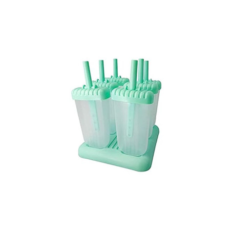 Nerthus FIH 434 moules glaces plastique 6 unités avec support