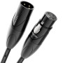 deleyCON 20m Câble Audio XLR - Qualité Studio - en Cuivre OFC pur (AWG24) - Câble Microphone avec Suppression EMI et RFI - avec