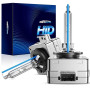 Marsauto D1S Xenon Ampoules, 35W 6000K 800% Distance d'éclairage, Ampoule Xenon D1S HID Bulbs 2pcs