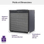 AMPEG RB-108 Ampli Basse Combo – Ampli d'entraînement 30W avec préampli AMPEG Legacy, circuit SGT Overdrive, égaliseur 3 bandes,