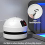 flintronic Mini Aspirateur de Table, Petit Aspirateur USB Rechargeable, Haute Puissance d'aspiration sans Fil, Portable, pour Ta