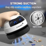 flintronic Mini Aspirateur de Table, Petit Aspirateur USB Rechargeable, Haute Puissance d'aspiration sans Fil, Portable, pour Ta