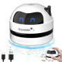 flintronic Mini Aspirateur de Table, Petit Aspirateur USB Rechargeable, Haute Puissance d'aspiration sans Fil, Portable, pour Ta