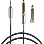Yizhet Câble Audio de Remplacement - Compatible avec Casques AKG K240, K240S, K240MKII, Q701, K702, K141 et Plus (1,2 m)