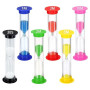 Lot de 6 sabliers Enfants colorés en Acrylique – 30s, 1, 2, 3, 5, 10 Min – pour Classe, Maison, Chambre Enfant – Apprentissage d