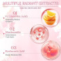 Sakura Kit de soin du visage 11 pièces, kit de soins de la peau quotidiens, avec nettoyant, toner, nettoyage et soin du visage,