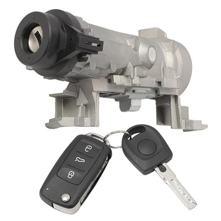 Konuooer Interrupteur d'allumage pour Golf 5 A3 avec clé + télécommande pour Q3 TT Seat Alte Leon Beetle Neiman commutateur d'al