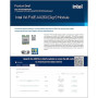 Carte WiFi 5400Mbps PCIe WiFi 6E Bluetooth5.3, Intel WiFi 6E AX210, Tri-Bandes (6GHz/5GHz/2.4GHz) Carte WiFi 6 pour PC Win 11/10