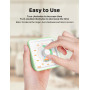 LIORQUE Minuteur Visuel Timer Enfant, 60 Minutes Chronometre Enfant et Compte à Rebours pour Enfants et Adultes, Silencieux Outi