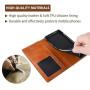 EASSGU Coque pour OnePlus 12 5G (6.82" inches), Etui Flip Folio en Cuir PU avec Interrupteur Magnétique, [3 Fentes pour Cartes]
