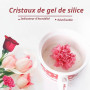 Wisesorb Gel de silice pour fleurs séchées 2 lb (900 g) – cristaux fins, réutilisables et avec indicateur de couleur – séchage r