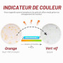 Wisesorb Gel de silice pour fleurs séchées 2 lb (900 g) – cristaux fins, réutilisables et avec indicateur de couleur – séchage r