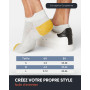 FM London Lot de 8 Paires de Chaussettes pour Homme en Bambou, Socquettes pour Homme, Chaussettes de Running, Respirantes, Résis
