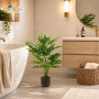 Der Rose Plantes Artificielles Interieur Monstera en Pot,71cm Fausse Plante Idéal pour la Décoration de Salon, Chambre, Bureau e