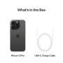 Apple iPhone 15 Pro, 256 Go - Titane Noir (Reconditionné)