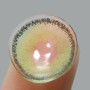 Glamlens lentilles de couleur vert naturelles colorées très haute opacité Mirel Green + étuis à lentilles de contact I 1 paire (
