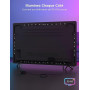 Govee Bande Lumineuse TV, 3,8m Rétroéclairage RGBIC pour TV 55-65 inch, Ruban LED Smart, Bluetooth 2,4G Wi-Fi Contrôle, Fonction