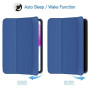 JETech Coque pour iPad (A16) 11ème/10ème Génération (2025/2022), Support Mince Dos Dur Housse Étui avec Veille/Réveil Automatiqu