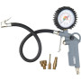 ABAC Pistolet de Gonflage de Pneus 3 Pièces pour Compresseur G-580, Comprenant un Gonfleur de Pneus avec Manomètre et 3 Embouts