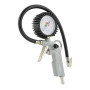 ABAC Pistolet de Gonflage de Pneus 3 Pièces pour Compresseur G-580, Comprenant un Gonfleur de Pneus avec Manomètre et 3 Embouts