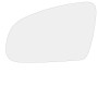 Ruolin Verre de Rétroviseur Gauche, Rétroviseur de Voiture en Verre Chauffant Rétroviseur Extérieur Gauche Compatible avec Hyund