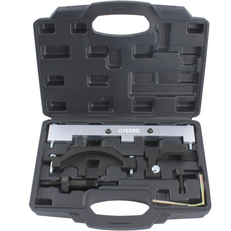 TECPO Kit d'outils de réglage du moteur pour moteurs à essence BMW N40 N45 1,6 l avec double arbre à cames E81 E87 E46 E90, avec