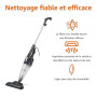 Amazon Basics Aspirateur balai, appareil 2 en 1 avec câble, moteur ECO, filtre Remplaçable, léger, Noir