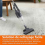 Amazon Basics Aspirateur balai, appareil 2 en 1 avec câble, moteur ECO, filtre Remplaçable, léger, Noir
