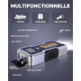 CARHEV Booster Batterie Voiture 7000A, Démarreur de Batterie de Voiture (Jusqu’à 10L Essence & 10L Diesel), 12V Booster Batterie