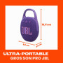 JBL Clip 5 - Haut-Parleur Bluetooth Ultra Portable, étanche et résistant à la poussière, Mousqueton intégré, jusqu'à 12 Heures d