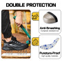 QCCQ Chaussures de Sécurité Hommes Femmes Légère Baskets de Securite Embout Acier Protection Chaussures de Travail Anti-Perforat