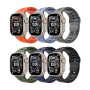 TiMOVO 6 Pièces Sport Bracelet Compatibles avec Apple Watch Ultra 3/2/1 49 mm 46 mm 45 mm 44 mm 42 mm, Bracelet Silicone pour iW