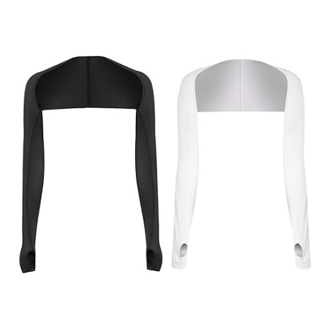 Uv Châle Bras Manche Manchons Bras Manches de Protection,D'extérieur de en Refroidissement Châle Manches de Gants Sans Doigts Av