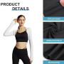 Uv Châle Bras Manche Manchons Bras Manches de Protection,D'extérieur de en Refroidissement Châle Manches de Gants Sans Doigts Av