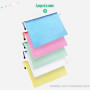 MerryNine Zipper Pouch Document Bag(5 Colors30 Pack) Letter Size Waterproof Document Pouch for School Office Supplies Cross Stit