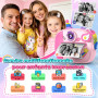 Appareil Photo Instantané, Cadeau Licorne pour 3-12 Ans Fille, Appareil Photo Enfant pour Filles 4 5 6 7 8 Ans, Jouet Licorne po