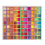 Palette de fard à paupières 99 couleurs, palette de maquillage de fusion de couleurs arc-en-ciel scintillantes mates, fard à pau