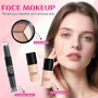 Kit de Maquillage Complet, Coffret Cadeau de Maquillage Femme Ado Fille, Coffret de Maquillage avec Ombres Paupière, Fond de Tei