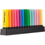 STABILO BOSS ORIGINAL - Surligneur - Set de bureau x 15 Surligneur fluo et pastel assortis